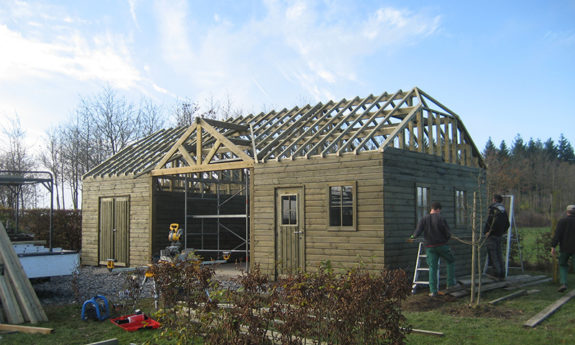 Tintange abris carport bois TVB