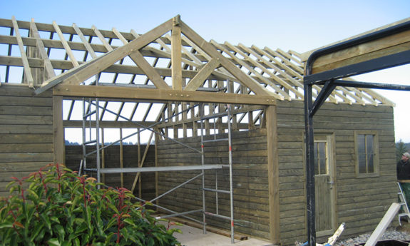 Tintange abris carport bois TVB