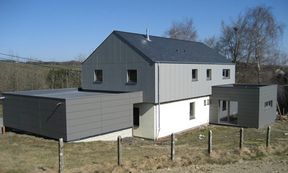 Honville rehaussement transformation ossature bois TVB