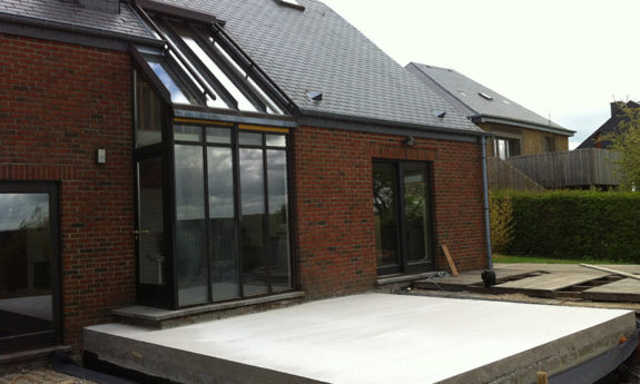 Fauvillers annexe ossature bois TVB