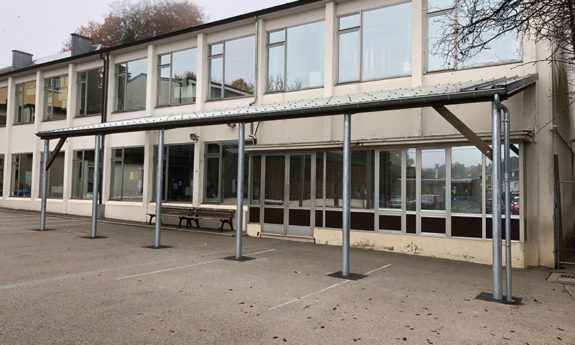 Arlon école annexe ossature bois TVB