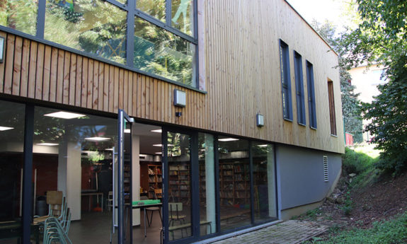 Arlon école annexe ossature bois TVB