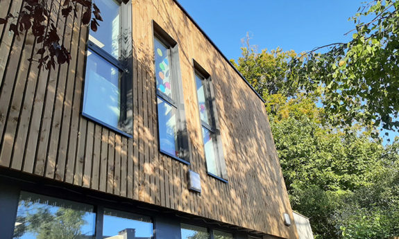Arlon école annexe ossature bois TVB