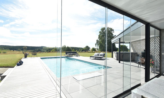 Poolhouse cuisine été abris piscine TVB Bertrix