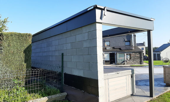 Poolhouse cuisine été abris piscine TVB Bertrix