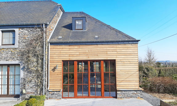 Tintange annexe ossature bois TVB
