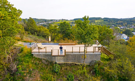 Martelange belvédère bois TVB