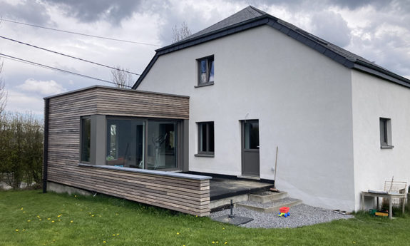 Bertrix annexe ossature bois TVB