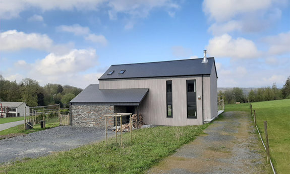 Construction maison ossature bois TVB Herbeumont