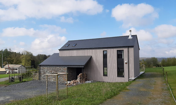 Construction maison ossature bois TVB Herbeumont
