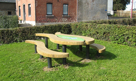 Tables bancs bois TVB