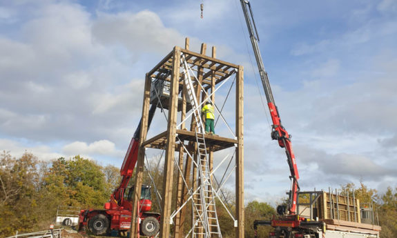 Tour d'observation Doische bois TVB