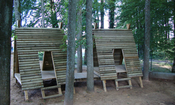 cabane bois jeux tvb