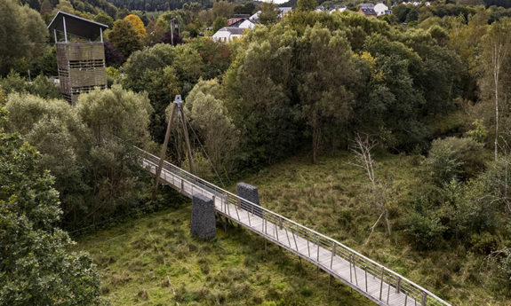 Passerelle des OIseaux Martelange bois