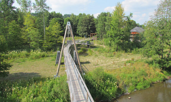 Passerelle des OIseaux Martelange bois
