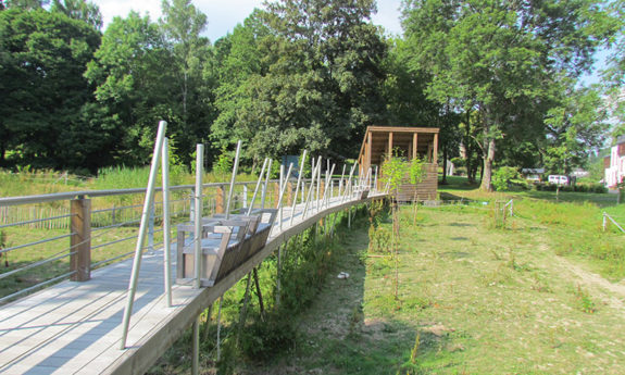 Passerelle des OIseaux Martelange bois