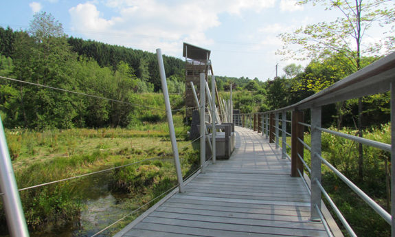 Passerelle des OIseaux Martelange bois
