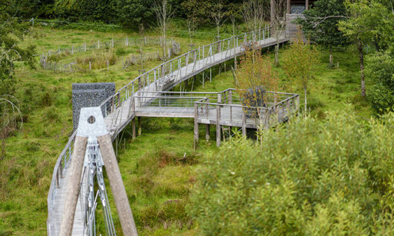 Passerelle des OIseaux Martelange bois