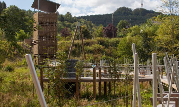 Passerelle des OIseaux Martelange bois