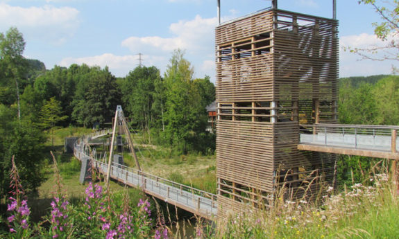 Tour d'observation bois Martelange TVB