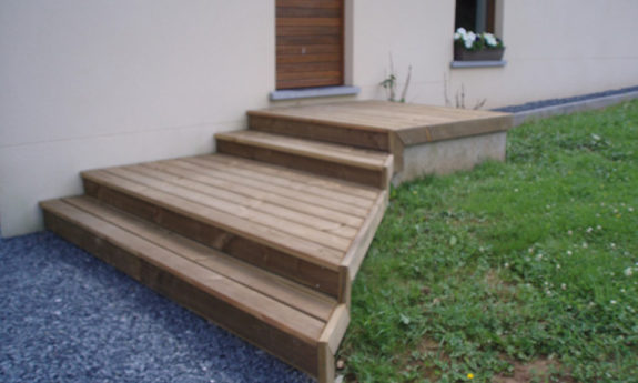 terrasse plain pied bois tvb