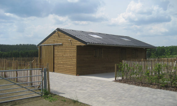 Hangars halls ossature bois TVB