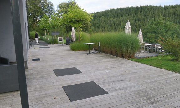 terrasse plain pied bois tvb