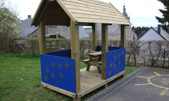 cabane bois jeux tvb