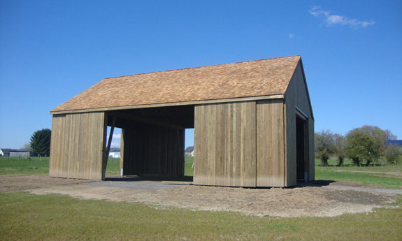 Hangars halls ossature bois TVB