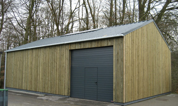 Hangars halls ossature bois TVB