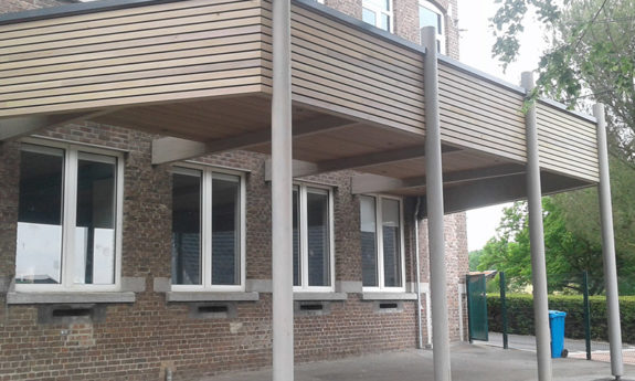 Auvents bois TVB