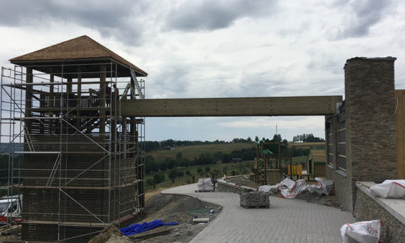 Tour passerelle bois Rochehaut TVB