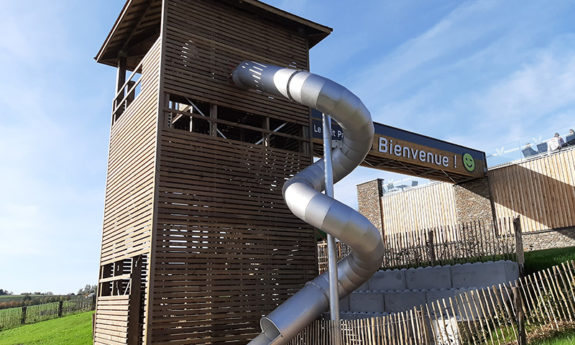 Tour passerelle bois Rochehaut TVB