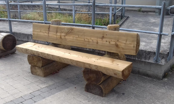 Bancs mobilier urbain bois TVB Bancs mobilier urbain bois TVB