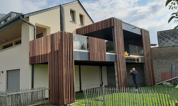 terrasse pilotis bois TVB