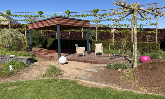 terrasse plain pied bois tvb