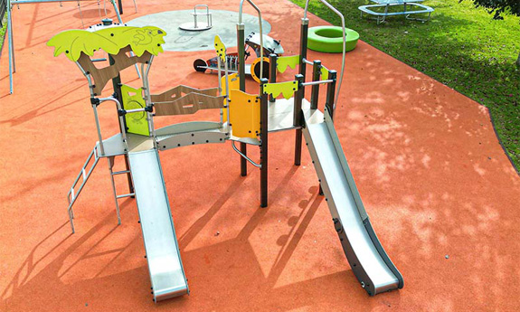 aire jeux métallique TVB