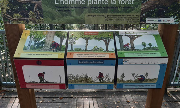 Panneaux didactiques Pays des collines TVB