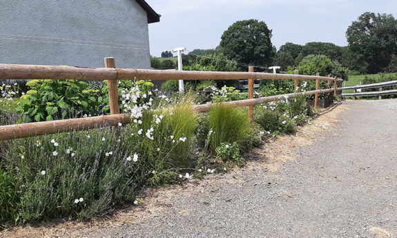 barrières clôtures bois TVB