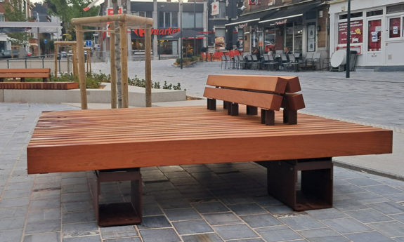 Bancs mobilier urbain bois TVB Bancs mobilier urbain bois TVB