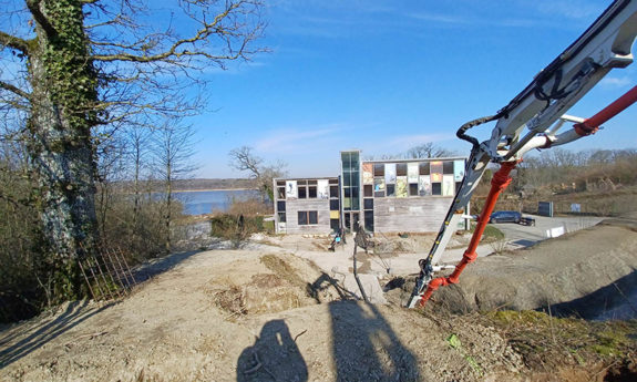 Passerelle Aquascope Virelles bois TVB