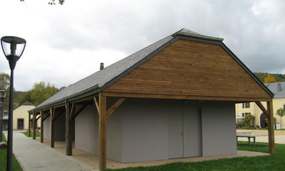 Auvents bois TVB