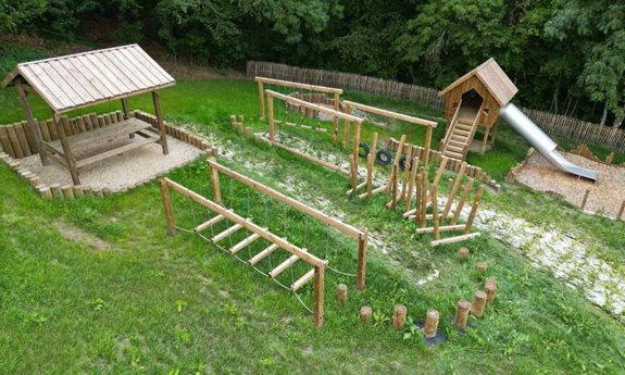 parcours équilibre jeux bois TVB parcours équilibre jeux bois TVB
