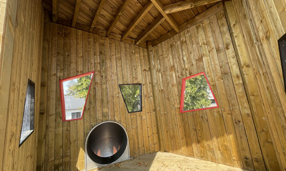 cabane bois jeux tvb