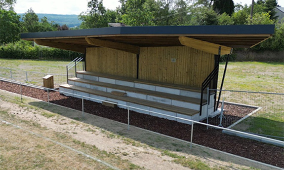 Tribunes gradins bois TVB
