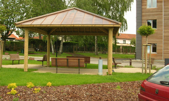 Kiosques bois TVB