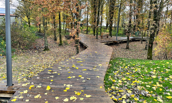 Caillebotis chêne Pétange TVB