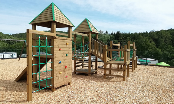 modules combinés aires de jeux bois tvb