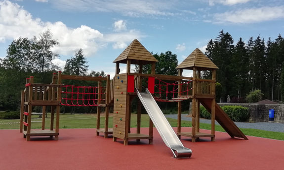 modules combinés aires de jeux bois tvb