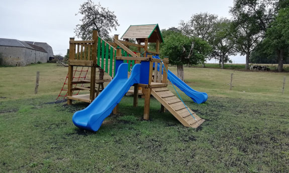 modules combinés aires de jeux bois tvb
